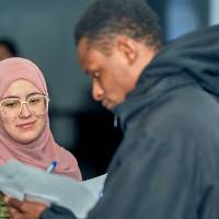 International Anchor Allies Winter 2026 First Mixer - interaction between 2 students